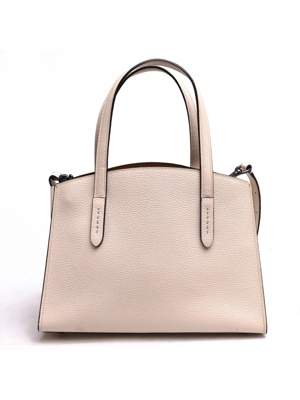 Coach Charlie Carryall 29529 off white leather bag. - Picture 2 of 10